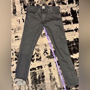 Men's Gray Selvedge Jeans by Hiroshi Kato Japan